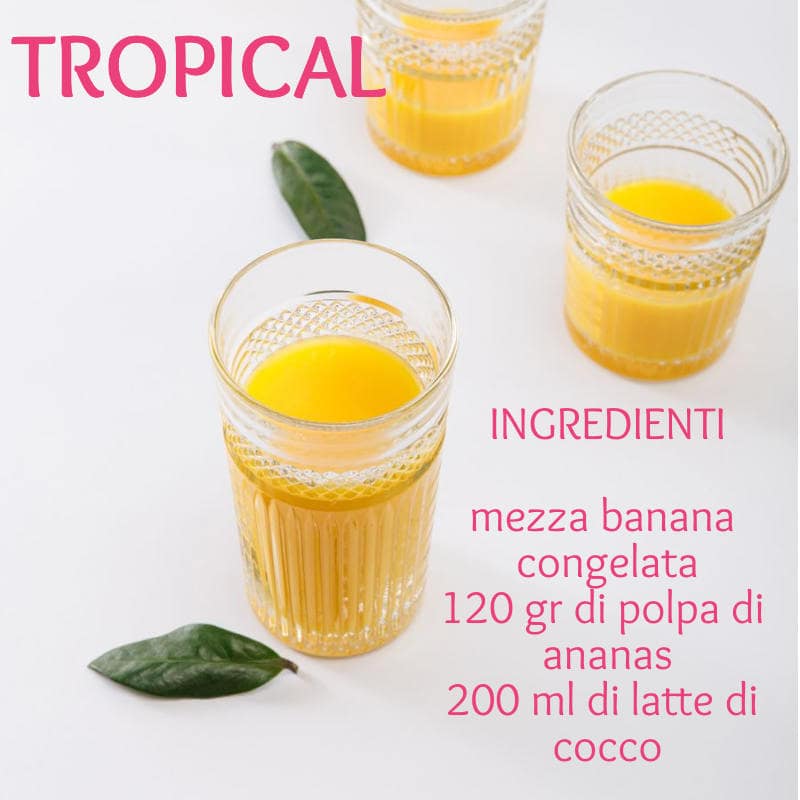 smoothie ananas e banana